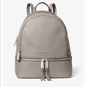 Michael Kors Rhea Medium Leather Backpack